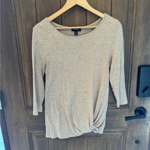 Beige super soft stylish top